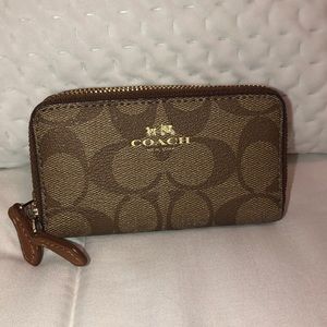 Coach card holder/change purse